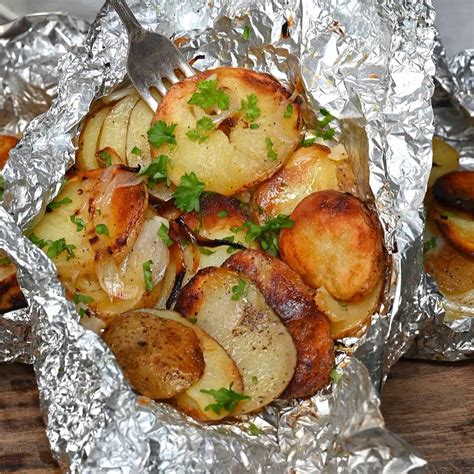 Perfectly Grilled Potatoes In Foil Recipe Cart