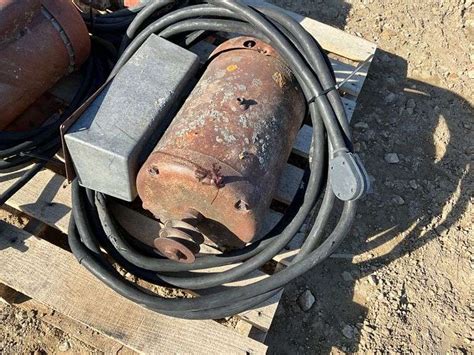 Hp Electric Motor Single Phase Hamilton Maring Auction Group