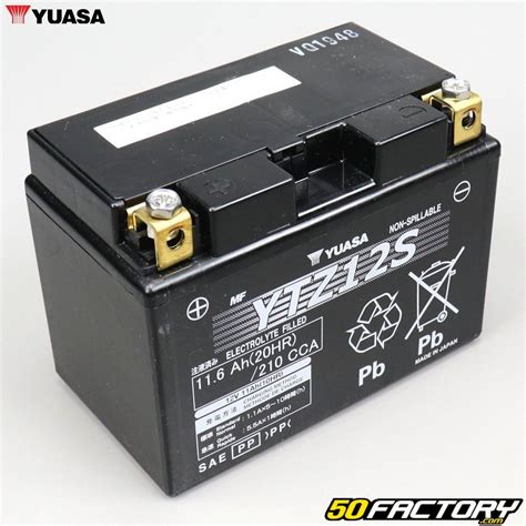 Batterie Yuasa Ytz S V Ah Acide Sans Entretien Honda Forza Sh