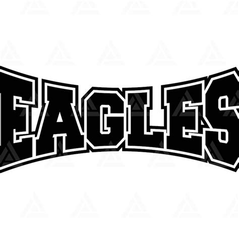 Philadelphia Eagles Font Etsy
