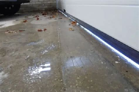 Water Leaking Into Garage Under Wall Causes And Repair