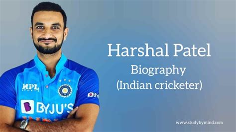 Harshal Patel Biography In English Indian Cricketer Study By Mind