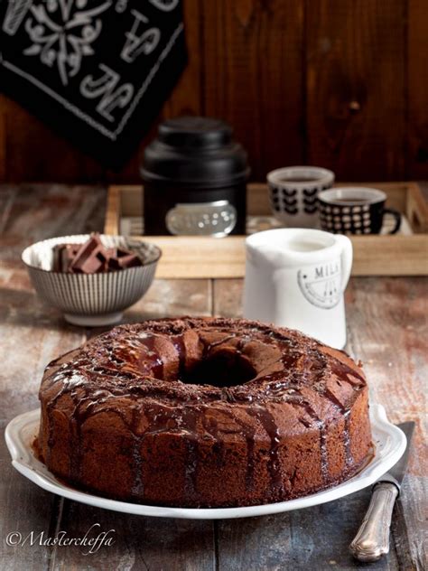 Ciambellone Al Cioccolato Glassato Ricetta Tradizionale Umida E Soffice