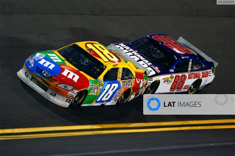 11 12 February 2011 Daytona Beach Florida USA Kyle Busch And Dale