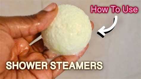 How To Use A Shower Steamer Youtube