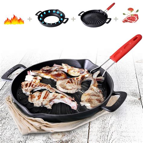 Grill Pan Cast Iron Cm Lava Kitchenshop