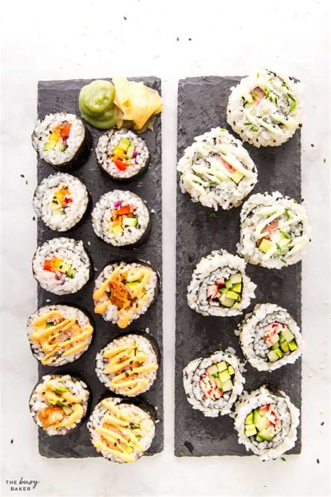 How To Make Sushi The Busy Baker