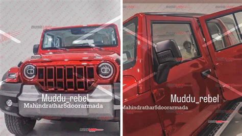 Mahindra Thar 5 Door Thar Armada Spotted Before Launch Design