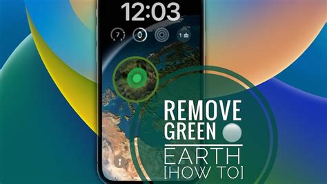 How To Remove Green Dot From Earth Wallpaper In Ios