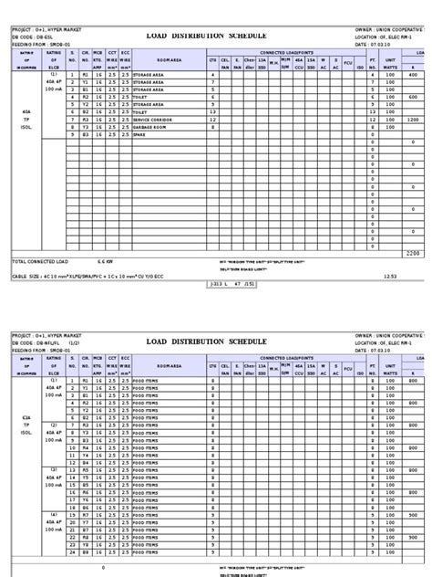 Proposed Load Schedule 9 12 19xls