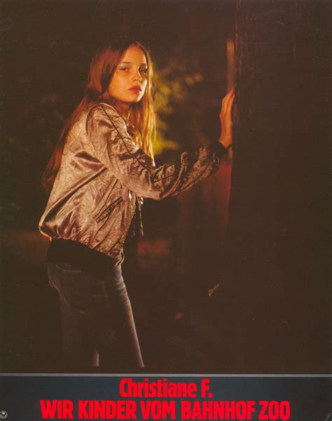 Christiane F Original 1981 German Scene Card Posteritati Movie