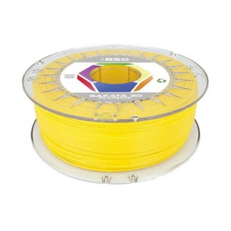 Carretel De Filamento Sakata 3D PLA 850 1 75 Mm Amarelo 1 Kg