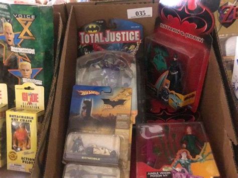 Batman Collectibles Incl Hot Wheels Darkseid Bat Girl More