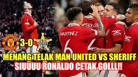 Menang Telak Mu Vs Sheriff Ronaldo Cetak Goldalot Rashford Top