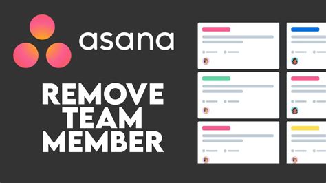 How To Remove A Team Member In Asana Youtube