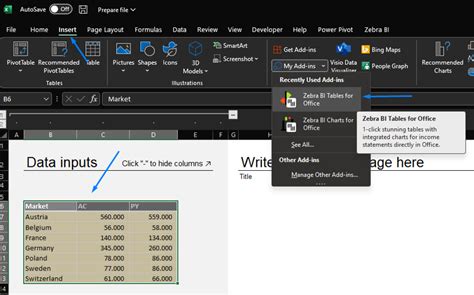 How To Prepare The Data In Excel For Zebra Bi For Office Zebra Bi Knowledge Base