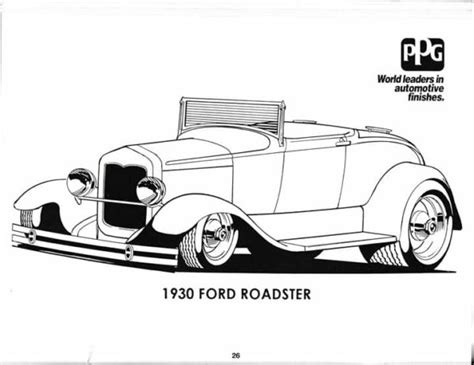 Gustavo Brasil Hot Rods Para Colorir