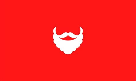 Premium Vector Realistic Santa Claus Christmas Mask Template Design