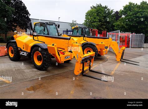 Jcb 14m Telehandler Hi Res Stock Photography And Images Alamy