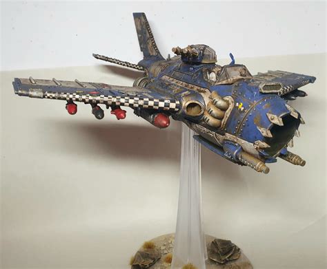 Ork Dakkajet Finished And Ready To Flyin Eadbutt Rwarhammer40k