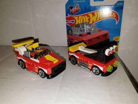 LEGO MOC Hot Wheels Custom Small Block By Rocket Racer Rebrickable Build With LEGO