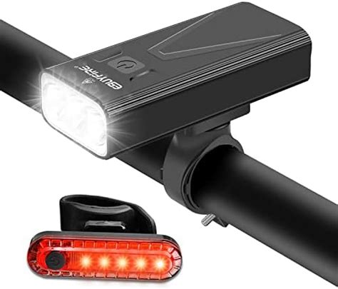 EBUYFIRE USB Rechargeable Bike Light Set 3000 Lumens Bike Headlight 3