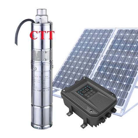 48v Dc Submersible Stainless Steel High Lift Dc Solar Borehole Pumpsbomba De Pozo Profundo