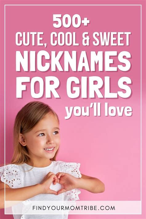 500+ Cute, Cool, And Sweet Nicknames For Girls You’ll Love | Nicknames ...