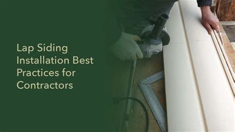 Lap Siding Installation Best Practices for Contractors - RISE Building ...