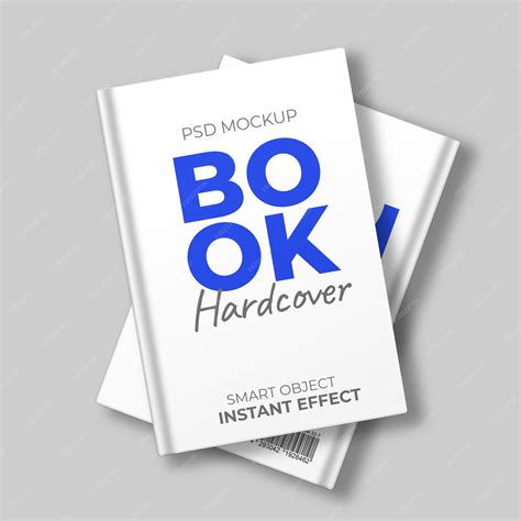 Книжный макет в твердом переплете | Бесплатно PSD Файл