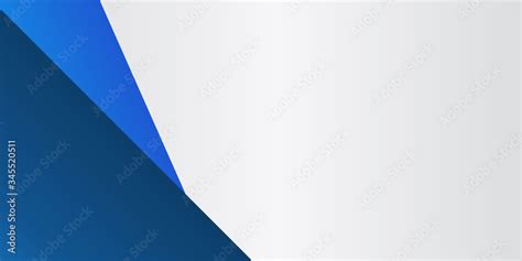 Modern Simple Blue White 3d Background For Presentation Design Vector Illustration Design For