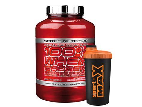 Scitec Odżywka Białkowa 100 Whey Protein Professional 2350 G Czekolada Orzech Scitec