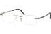 Silhouette Eyeglasses Momentum Chassis Rimless Optical Frame