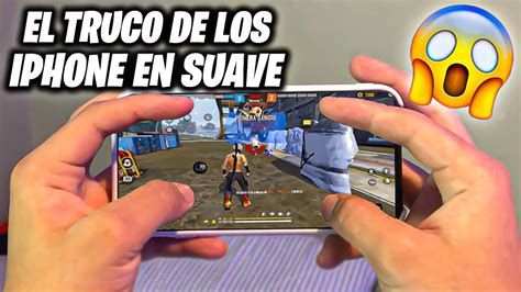 Así Es Jugar Free Fire En Un Iphone 8 En Suave 😱 ‼️el Truco De Los