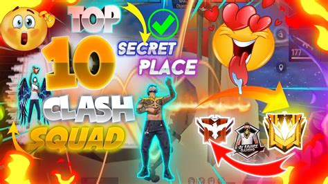 Cs Rank Secret Hidden Place Top 10 Clash Squad Secret Place Best