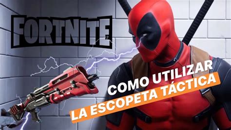 Cómo utilizar escopeta táctica en FORTNITE YouTube