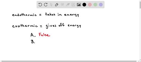 Solved Which Statement Explains A Difference Between Endothermic And Exothermic Reactions A