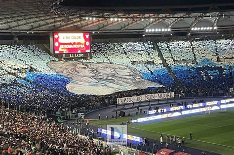 Roma Lazio Coreografia Curva Nord