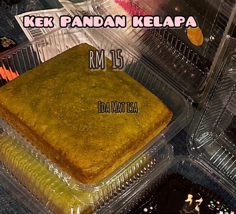 Kek Pandan Kelapa Food Drinks Homemade Bakes On Carousell