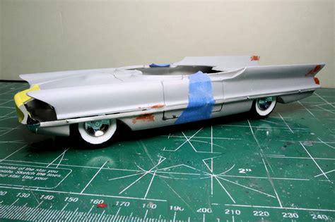 Monograms 1955 Lincoln Futura Concept Car Wip Page 2 Wip Model