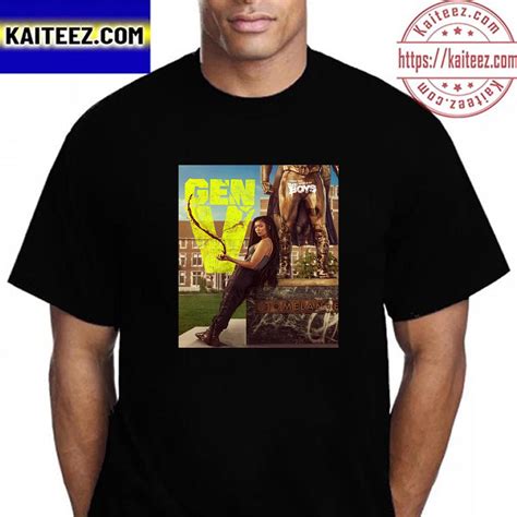 Gen V Official Poster Vintage T-Shirt - Kaiteez