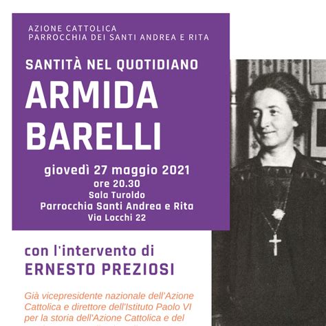 Appuntamento Armida Barelli Azione Cattolica Trieste