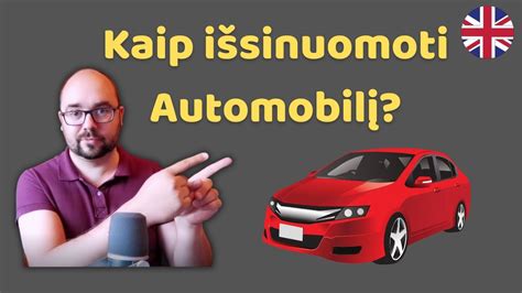 Angl Kalbos Pamokos Pradedantiesiems Kaip I Sinuomoti Automobil