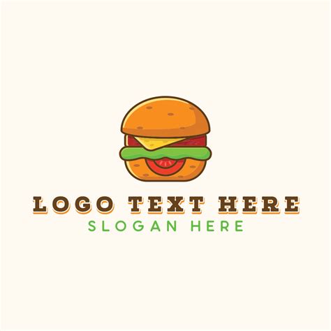 Burger Sandwich Cafe Logo Brandcrowd Logo Maker