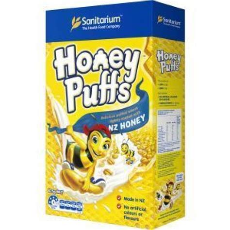 Sanitarium Cereal Honey Puffs Reviews Black Box