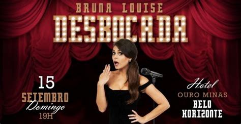 Bruna Louise Em Bh Stand Up Comedy Em Belo Horizonte Sympla