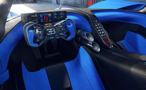 Bugatti muestra el interior del Bolide