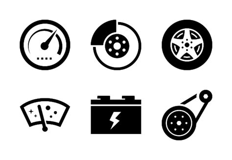 Auto Parts Icon Free Icons Library