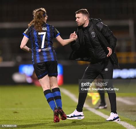 Dublin Ireland 19 November 2023 Athlone Town Manager Ciarán