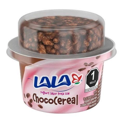 Yogurt Batido Lala Batido Fresa Con Cereal Sabor Hocolate 100 G